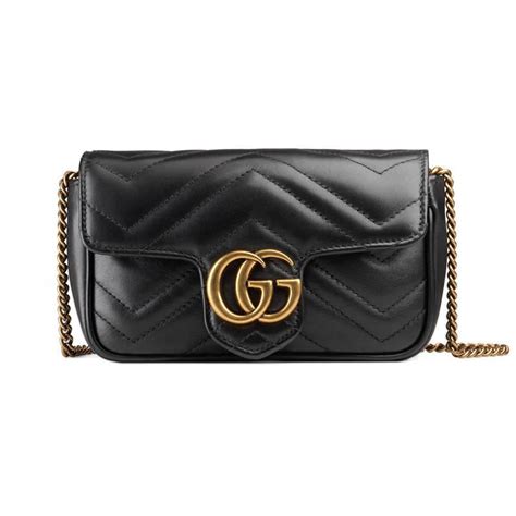 gucci super mini bijenkorf|Gucci GG Emblem super mini shoulder bag.